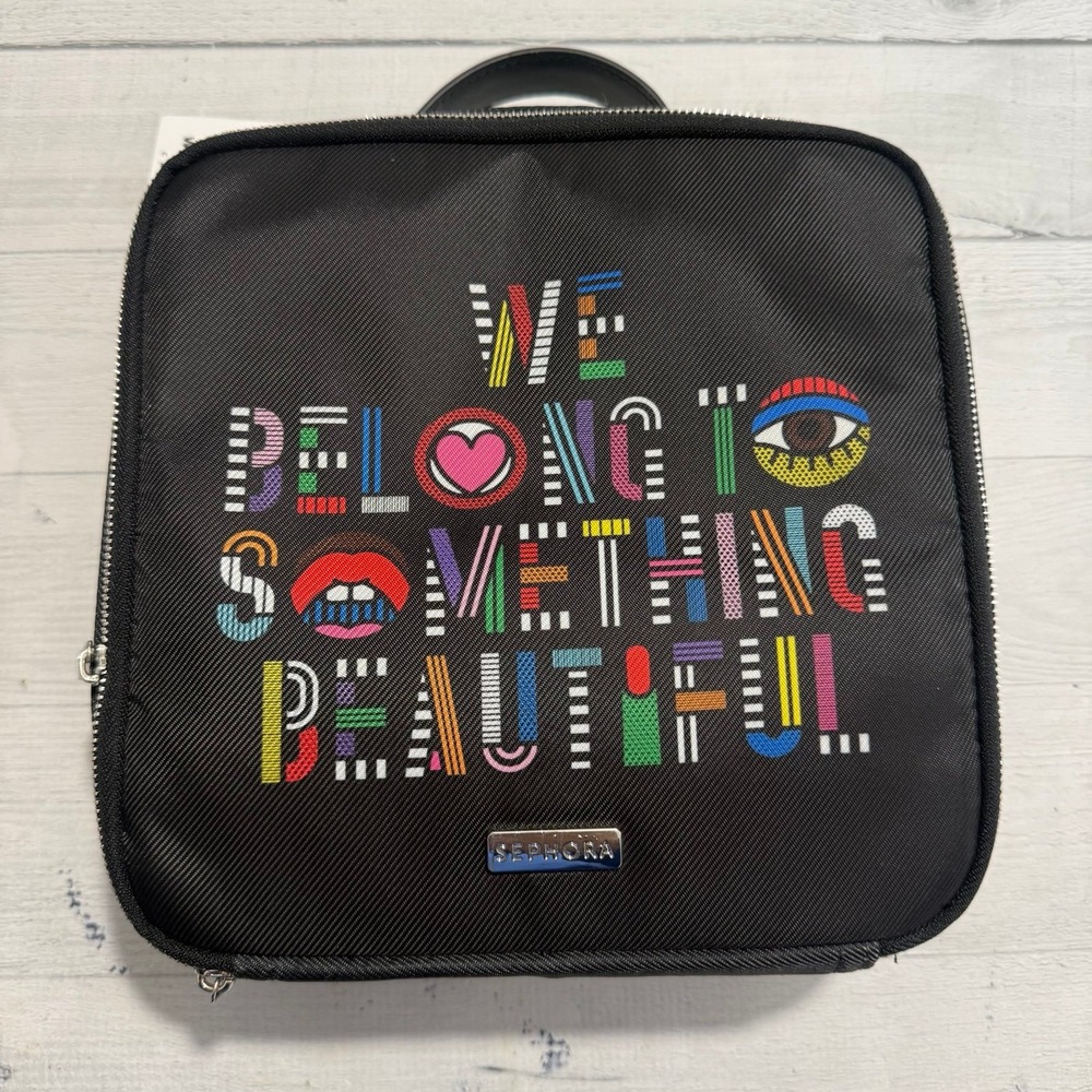 Sephora "We Belong To Something Beautiful" Cosmetic Bag NEW